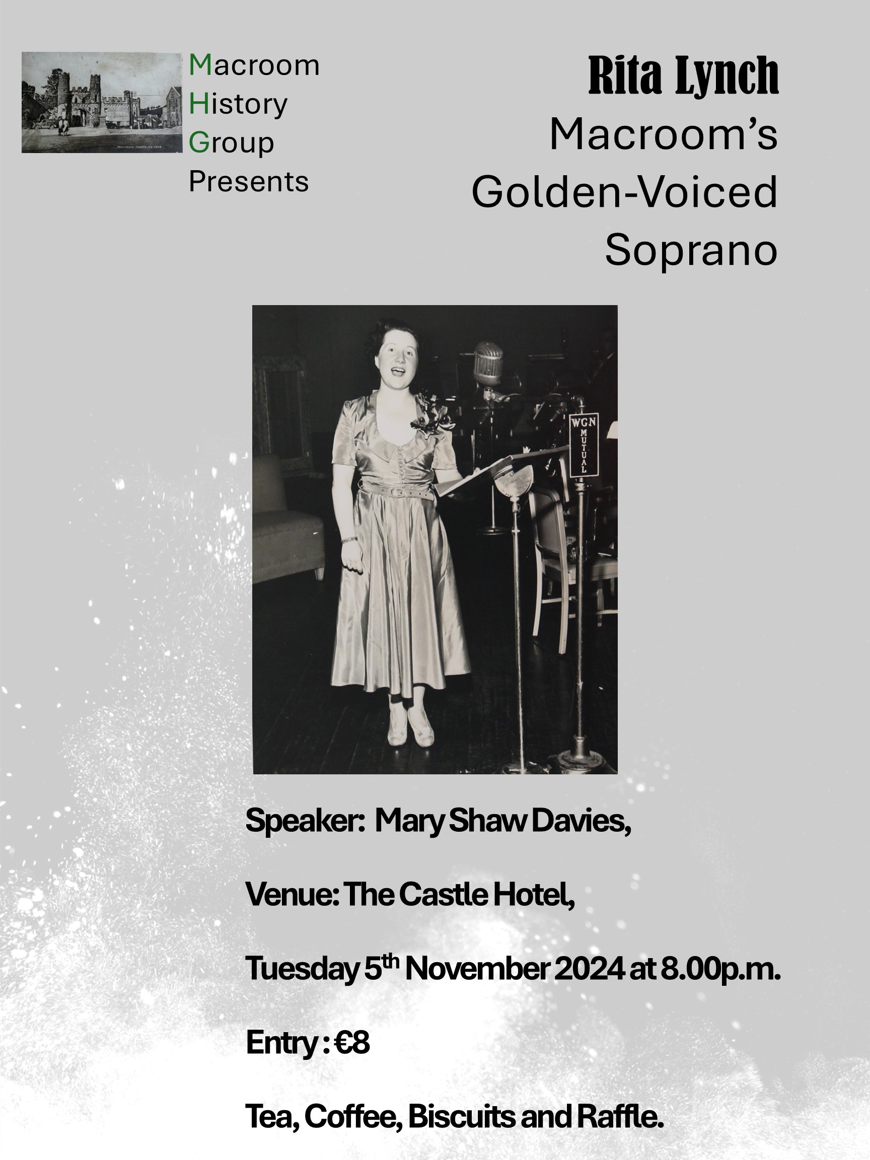 Rita Lynch, Macroom’s Golden-Voiced Soprano.